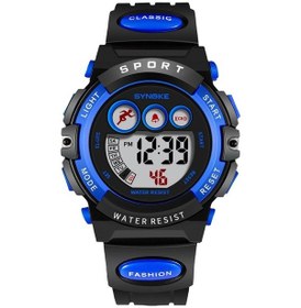 Resim Sones Sanda 2128 Astronot Su Geçirmez Işıklı Elektronik Saat Mavi 