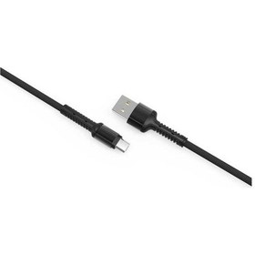 Resim Zore Ls66 Micro Usb Kablo-Gri-Gri 