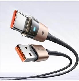 Resim Mcdodo CA-6891 USB-A TO TYPE-C 1,2 m Kablo Şarj Işıklı 