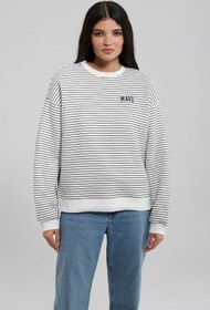 Resim MAVİ BASKILI SWEATSHIRT Kadın Sweatshirt 