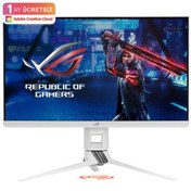 Resim Asus ROG Strix XG279Q-W 27'' WQHD 1ms 170Hz G-Sync Uyumlu Fast IPS Beyaz Oyuncu Monitörü 