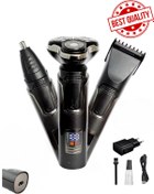 Resim Genel Markalar Premium 3600 3 Başlıklı Özel Tıraş Burun Sakal Makinası 