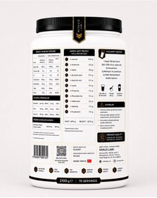 Resim NIVALIS LABS Whey Isolate Premium Protein Isolate Bisküvi Aromalı 2100g 70 Servis 
