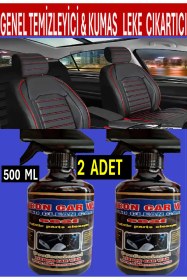 Resim 2 Adet Rb Seat Koltuk-döşeme Kumaş Genel Temizleyici ,- Etkin Leke Çıkartıcı 500 Ml 