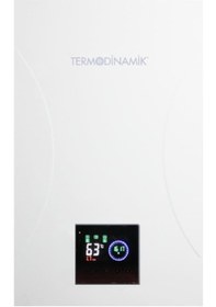 Resim Termodinamik Dek 24 380 V Dokunmatik Ekran Trifaze Elektrikli Kombi 