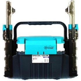 Resim Captain 7230 Profesyonel Balıkçı Takım Çantası 31x23x24cm Seaweed Blue 