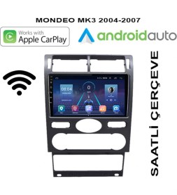 Resim For-X Ford MONDEO(2004-2007-9''ANDROİD Gerçek 2+32 GB / 4 Çekirdek 1.6ghz / Wıfı 5.0ghz / Bt 5.4-Kablosuz Carplay-Ahd Hd Geri Görüş Kamera Hediye 