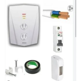 Resim Cemsan C 3300 Şofben 3mt Kablolu Orjınal Tam Takım Set ( Montaj Hariç ) Paket 