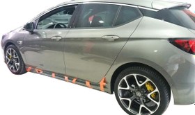 Resim Opel Astra K 2016 Sonrası Opc Yan Marşpiyel Seti (Plastik) 