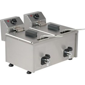 Resim OMAKE Fritöz 10+10 Lt. Tahliyeli 