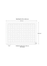 Resim Ghostbastır Design Sünger Bob 99 Parça Ayaklı Puzzle Dekoratif Çocuk Yapbozu 036 