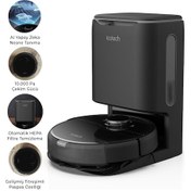 Resim F10 Max Plus AI 10000 Pa Yapay Zekalı Titreşimli Mop Toz İstasyonlu Akıllı Robot Süpürge Icotech