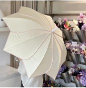 Resim Elmpaly Otomatik Açılan Kapanlı Uv Koruma Açık Mor Bohem Şemsiye 