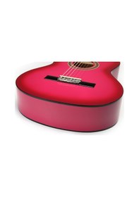 Resim Valencia Vc104tpks Klasik Gitar 4/4 Pembe Sunburst Sap Çelikli - Parlak Cila - Yetişkin Boy 