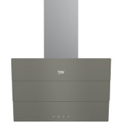 Resim Beko BDE 6053 G Gri Duvar Tipi Davlumbaz 