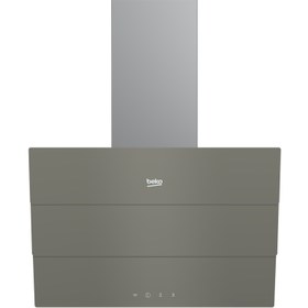 Resim Beko BDE 6053 G Gri Duvar Tipi Davlumbaz 