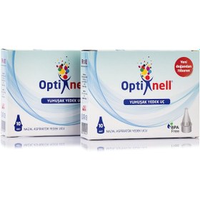 Resim Optinell Yumuşak Uçlu Burun Aspiratörü Yedek Ucu 2 x 10'lu 