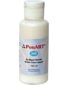 Resim Ponart Su Bazlı Akrilik Vernik 100 Ml. 
