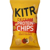 Resim KITR Domates ve Soğan Çeşnili Yüksek Proteinli Nohut Cipsi 50g 