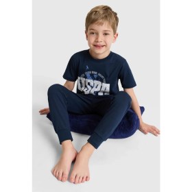 Resim U.S. Polo Assn. Erkek Çocuk Lacivert Eşofman Takımı 50326820-VR033 