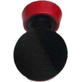 Resim Iron Chemical Mini Polisaj Makinesi Tabanı 50 mm - Cırtlı Detay Pasta Cila Tabanı, Profesyonel Mini Polisaj Backing Plate 