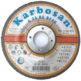 Resim KARBOSAN 115*6,4 METAL FLEX TAŞLAMA 910550 - 25 ADET 