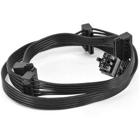 Resim 6 Pin Modüler Power Supply Kablosu 4x15 Sata Power Kablo 85cm 