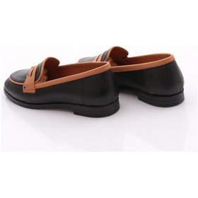 Resim Dgn 010-1 Kadin Loafer Ayakkabi Siyah 