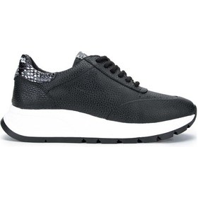 Resim Tamer Tanca Kadın Hakiki Deri Siyah Sneakers & Spor Ayakkabı 231 422 Bn Ayk Y24 Sıyah Fltr Siyah 