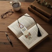 Resim Okuma Hediyesi Sevimli Fil Desenli Kitap Ayracı 