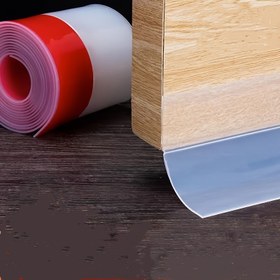 Resim Kapı Aralığı Conta Şeridi, Kalınlaştırılmış ve Genişletilmiş Isı Yalıtımlı Rüzgar Geçirmez Pencere Cam Kapısı Hava Bandı Sihirli Bant 
