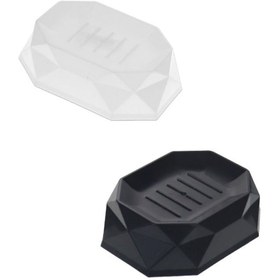 Resim Vanity El Sabunluk Katı Sabunluk Sabun Kabı Kutusu [Mustazen] 