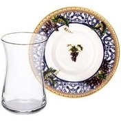 Resim Marianna Grape 12 Parça 6 Kişilik Çay Seti 