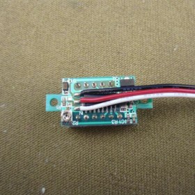 Resim Dijital Mini Voltmetre Dc 0V 100V Gerilim Voltaj Ölçer 