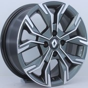 Resim R1 Wheels 15 inç 4*100 ET35 Füme Jant Takımı (J-1352) 