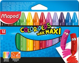 Resim MAPED 861311 MUM BOYA COLOR PEPS JUMBO 12 RENK 