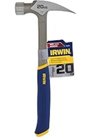 Resim SanalAMCA Store Irwin Tools 1954889 Fiberglas Genel Amaçlı Claw Hammer, 16 Oz, 1954888 