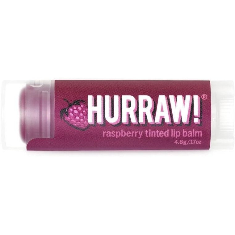 Hurraw Vegan Raspberry Tinted Lip Ahududu Aromalı Balm Fiyatı ve Özelliklerı - Badem