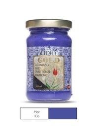 Resim Artdeco Gold Geleneksel Ebru Boyası 105Ml - 436 Mor 