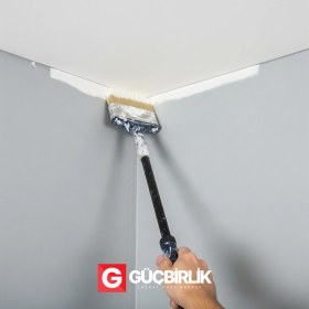 Resim Permolit Süper Tavan Boyası Beyaz 3,5 kg - 10 kg - 17,5 kg | Yüksek Örtücülük ve Kapatıcılık, Su Bazlı Basınçlı Tavan Boyası 
