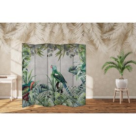 Resim dbsanat Doğa Temalı Özel Tasarım Paravan Room Divider 180 x 200 cm 