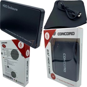 Resim 2.5' USB 3.0 / 6 Gbps Sata Harddisk Hdd Kutusu Concord C-855 