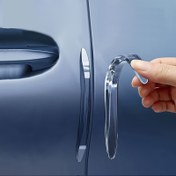 Resim Görünmez Kapı Tampon Şeridi Araba Kapı Kenarı Çarpışma Önleyici Çizik Malzemeleri Arka Görüş Aynası Koruma Araba Sticker Şeridi 