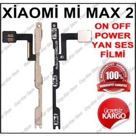 Resim Xiaomi Mi Max 2 Power On Off Yan Ses Tuş Film Flex Açma Kapama 