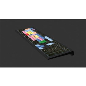 Resim Logickeyboard LKB-MCOM4-A2M Avid Media Composer Kablolu Mac Astra 2 Arka Aydınlatmalı Klavye 