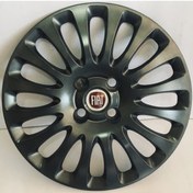 Resim Fiat Punto Evo 15" Jant Kapağı Füme Takım (4 Adet) Jkf019 