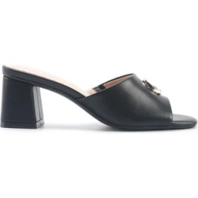 Resim Nine West Nacell 5fx Siyah Kadın Topuklu Terlik 