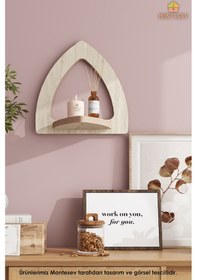 Resim Ahşap Dekoratif Duvar Rafı 2 Li / 3 Lü Set Mtsv - 857 Mermer Desenli 