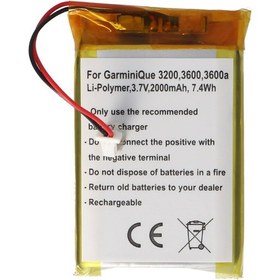 Resim Garmin Ique 3200 2000 Mah Uzatılmış Accucell Pil 
