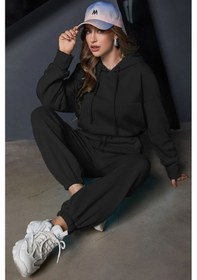 Resim Uyguntarz Unisex Eşofman Takımı Siyah 